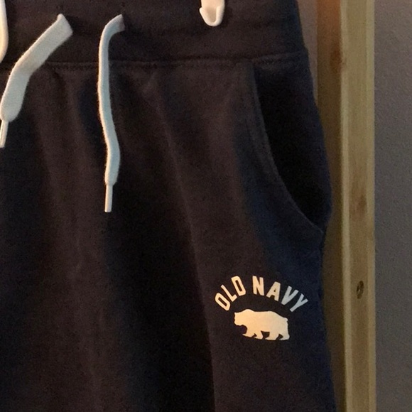 Old navy sweat suit set size 2T full zip hoodie  pockets cotton polyester blend - Picture 6 of 9